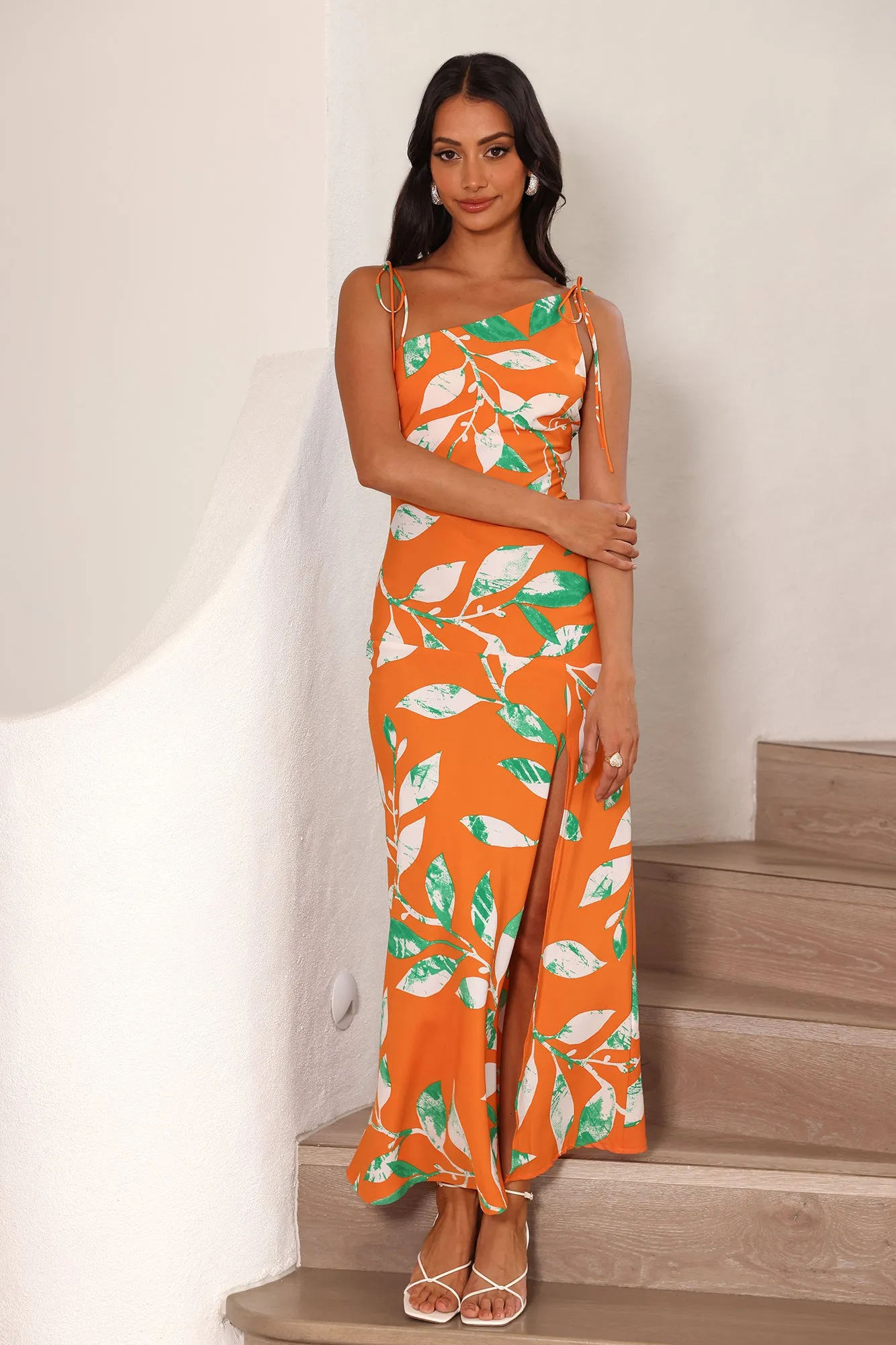Squeezy Maxi Dress Orange sold by Hello Molly product image thumbnail 3