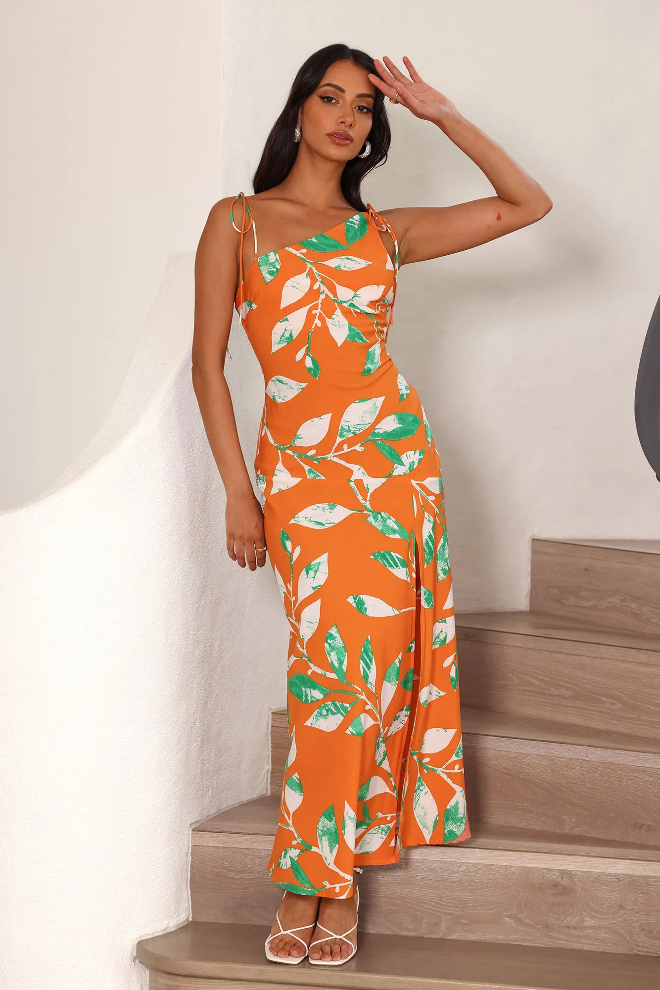 Squeezy Maxi Dress Orange sold by Hello Molly product image thumbnail 2