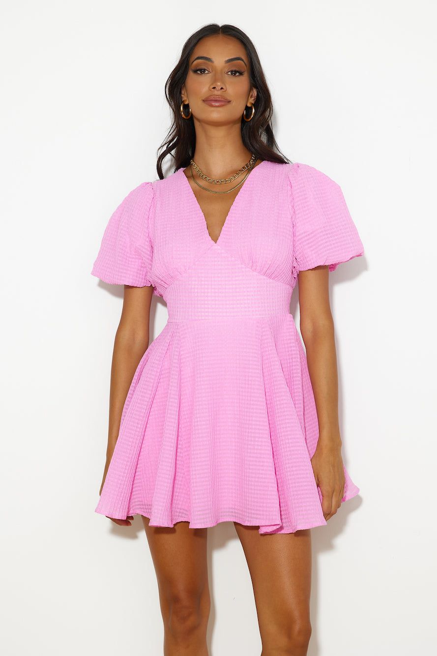 Bring It All Mini Dress Pink sold by Hello Molly product image thumbnail 3