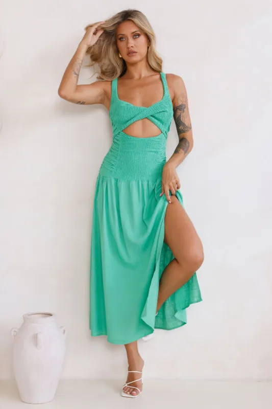 Fairy Lover Maxi Dress Light Green sold by Hello Molly
