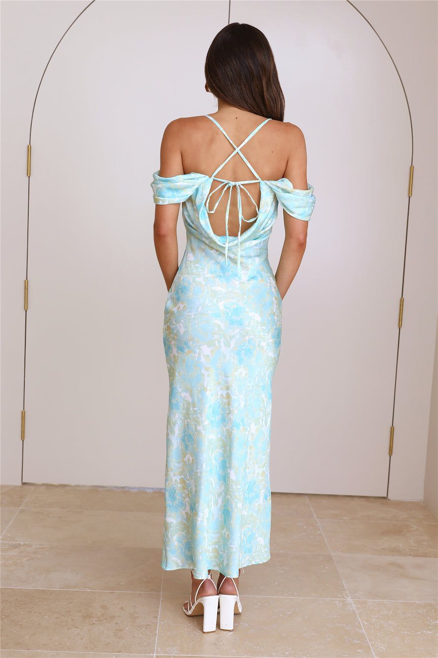 Feeling The Love Maxi Dress Green sold by Hello Molly product image thumbnail 5