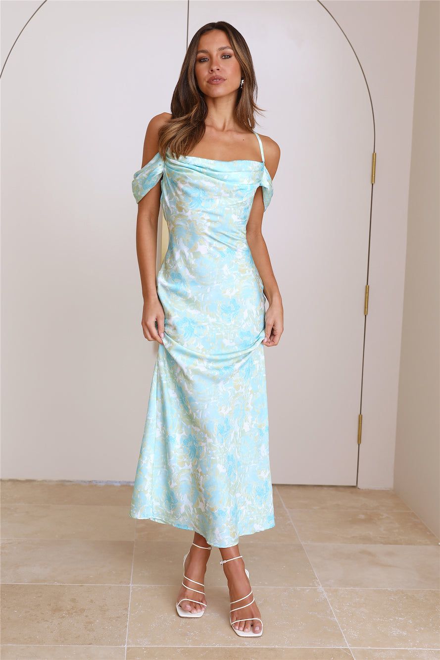 Feeling The Love Maxi Dress Green sold by Hello Molly product image thumbnail 2