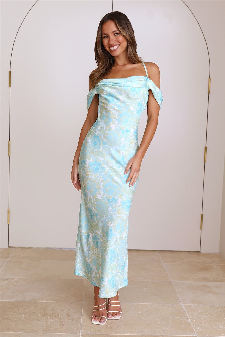 Feeling The Love Maxi Dress Green sold by Hello Molly