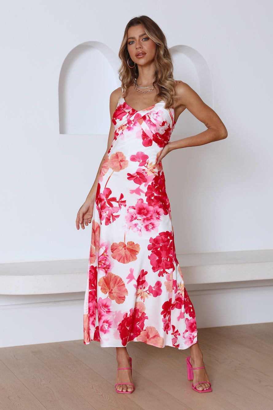 Having Fun Midi Dress White sold by Hello Molly product image thumbnail 3