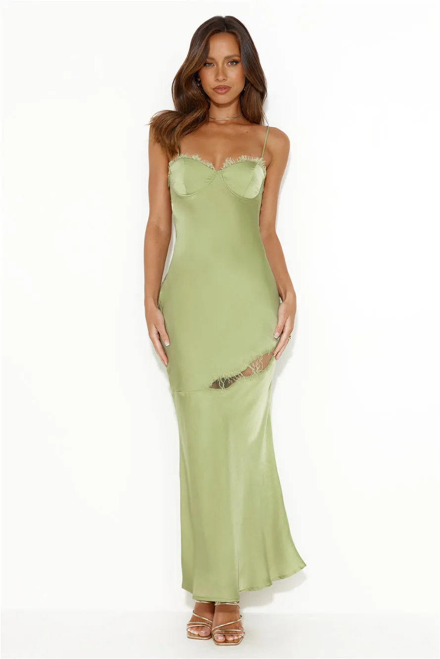 Go Lights Maxi Dress Green sold by Hello Molly product image thumbnail 2