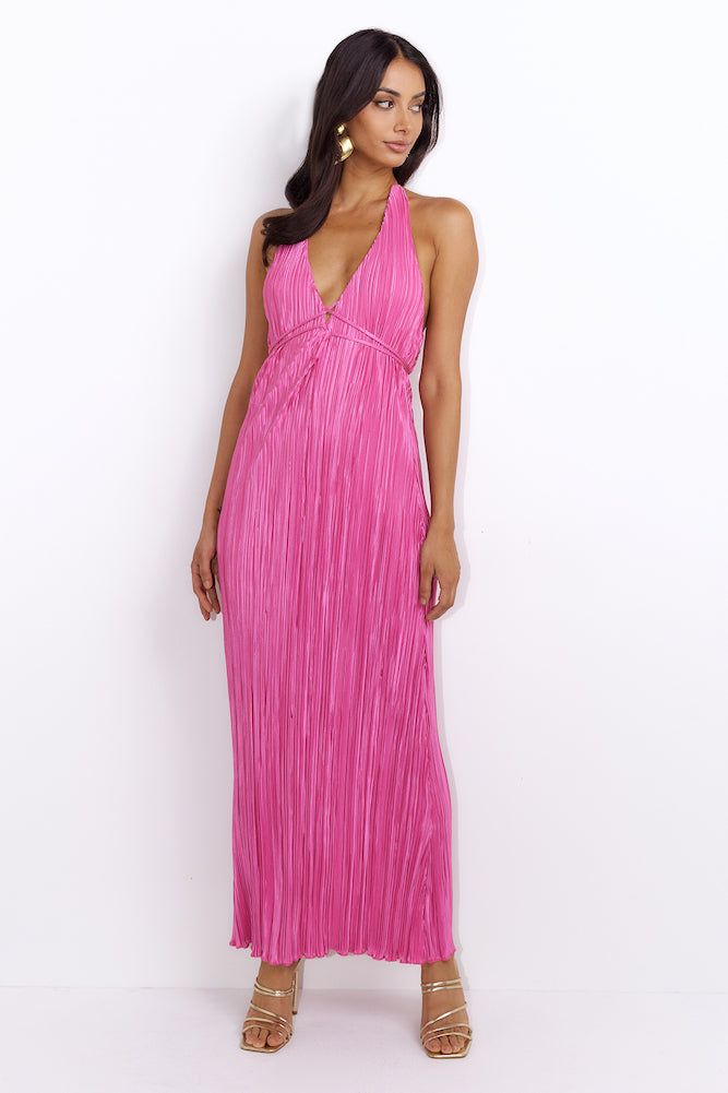 Moment Of Style Maxi Dress Pink sold by Hello Molly product image thumbnail 3