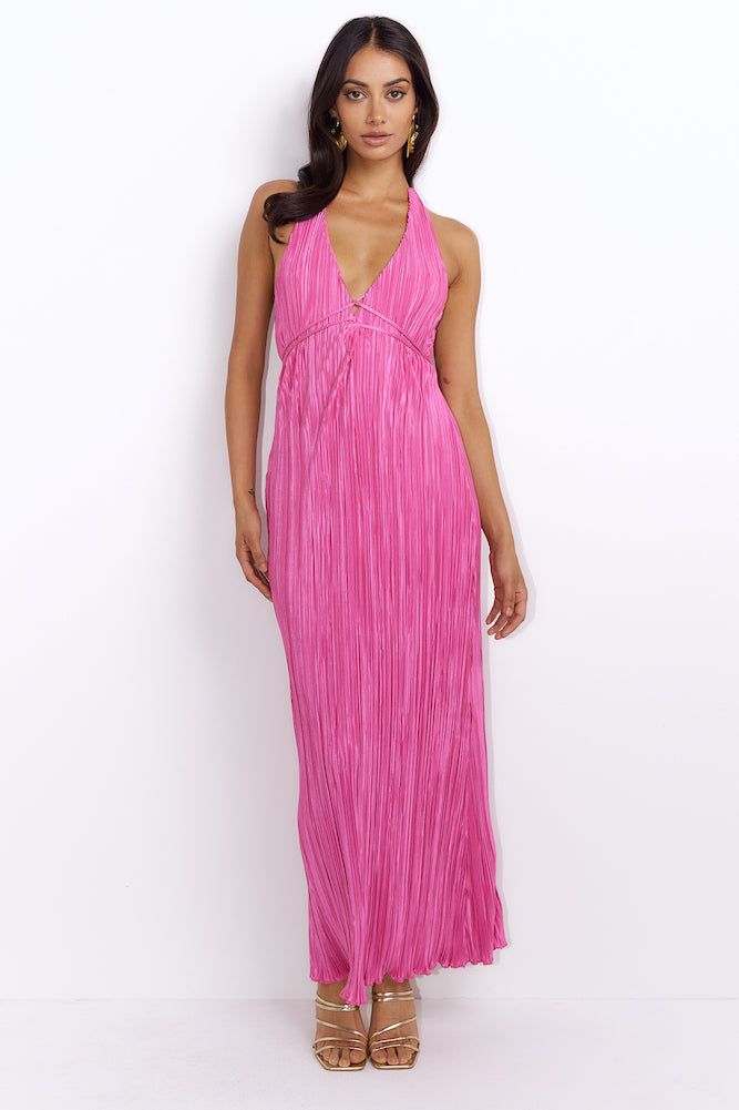 Moment Of Style Maxi Dress Pink sold by Hello Molly