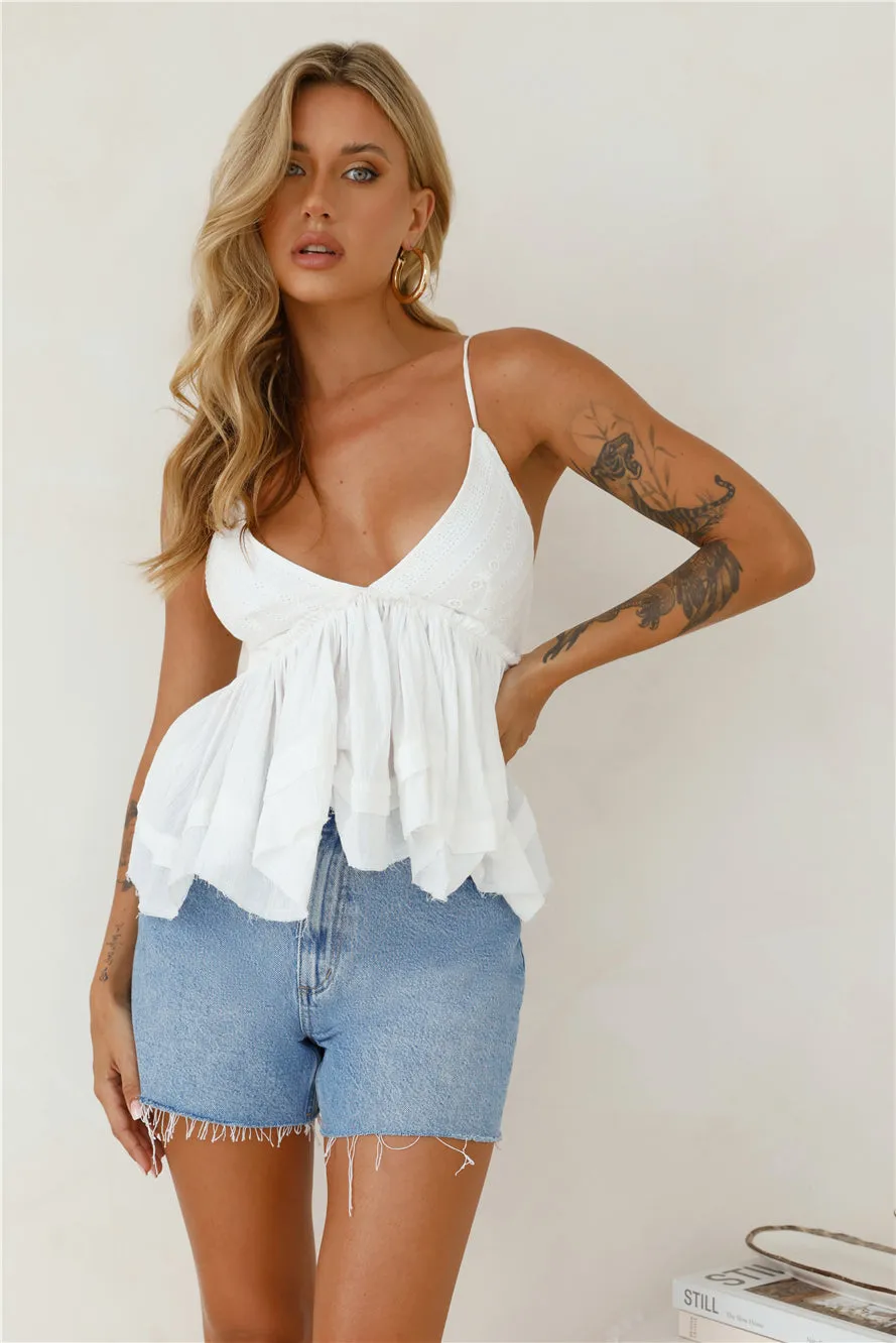 Soft Sand Islands Top White sold by Hello Molly product image thumbnail 5