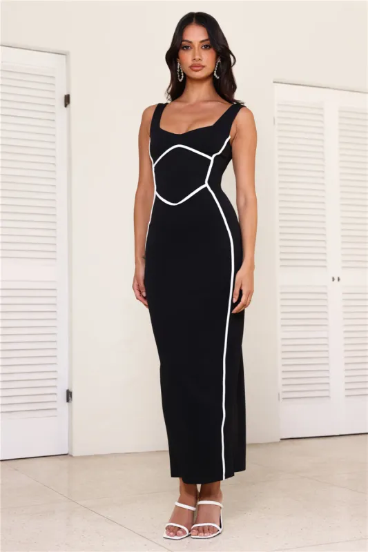 All For Fashion Maxi Dress Black sold by Hello Molly