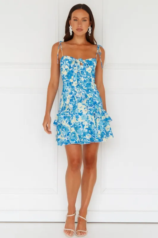Fancies You Mini Dress Blue sold by Hello Molly