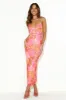 Salty Yet Sweet Mesh Midi Dress Pink sold by Hello Molly
