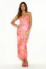 Salty Yet Sweet Mesh Midi Dress Pink sold by Hello Molly