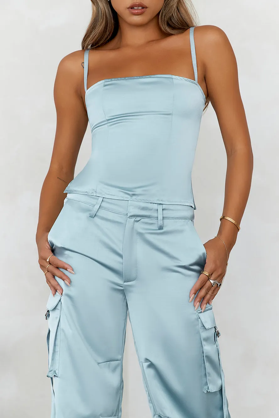 LIONESS Butterfly Corset Pale Blue sold by Hello Molly product image thumbnail 2