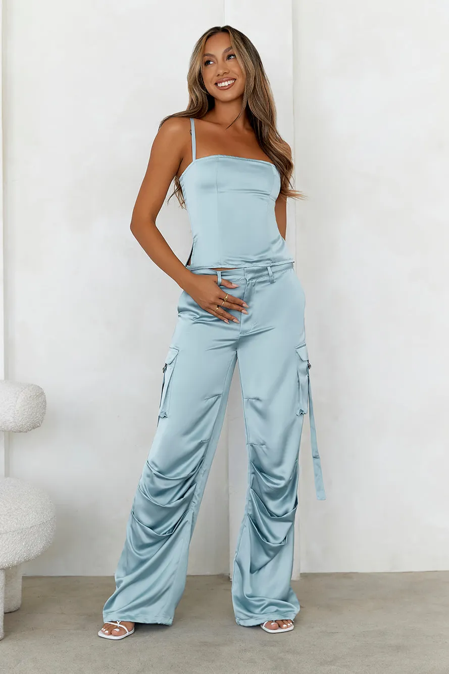 LIONESS Butterfly Corset Pale Blue sold by Hello Molly product image thumbnail 3