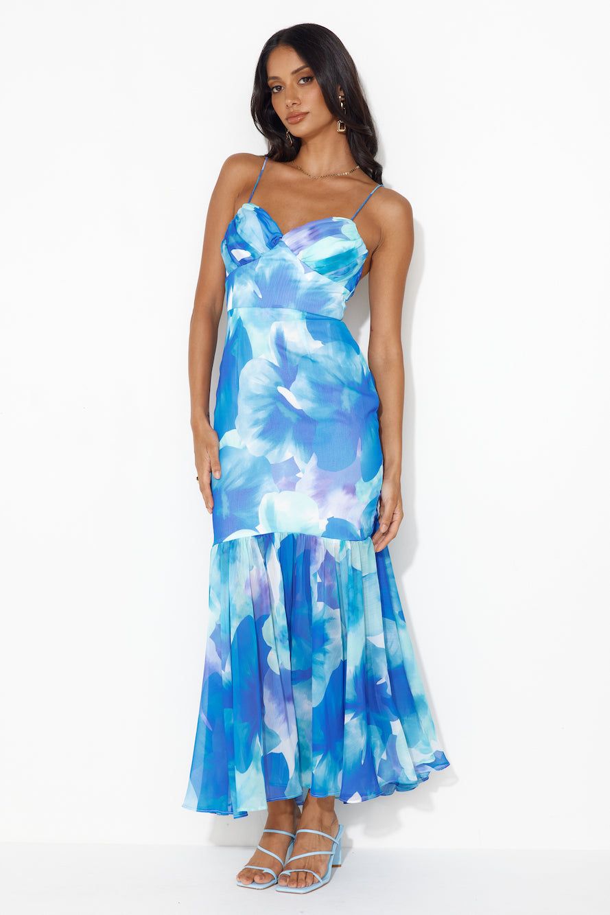 Gorgeous Event Maxi Dress Blue sold by Hello Molly product image thumbnail 2