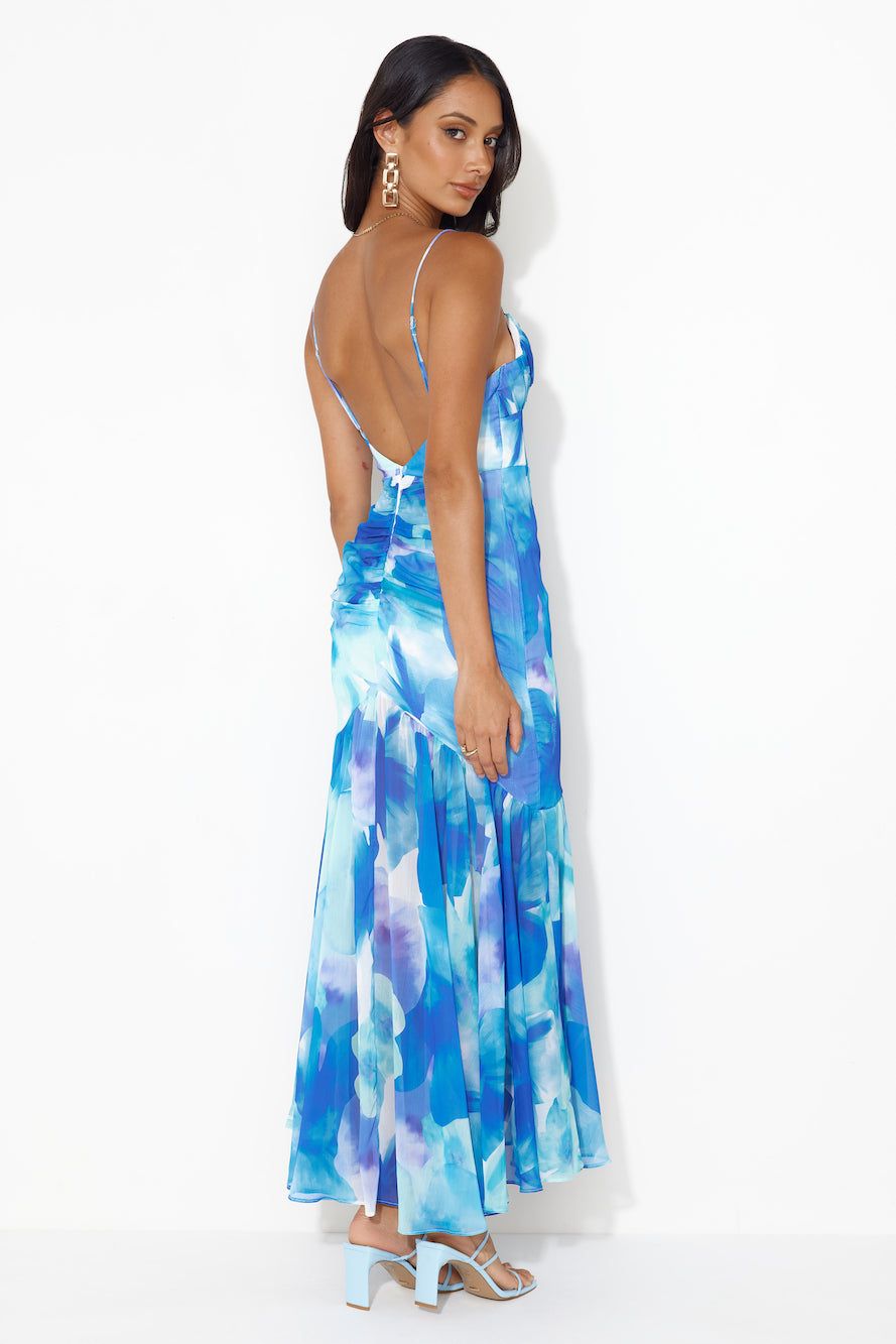 Gorgeous Event Maxi Dress Blue sold by Hello Molly product image thumbnail 3