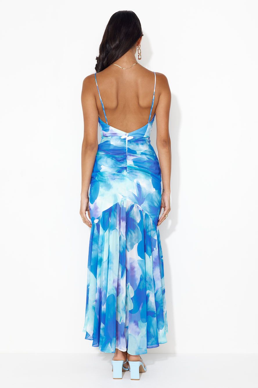 Gorgeous Event Maxi Dress Blue sold by Hello Molly product image thumbnail 4