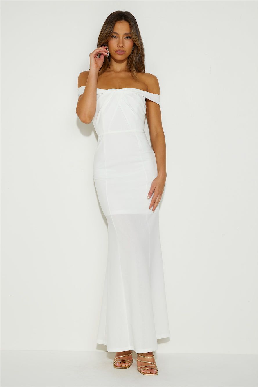 Love Is The Prize Maxi Dress White sold by Hello Molly product image thumbnail 3