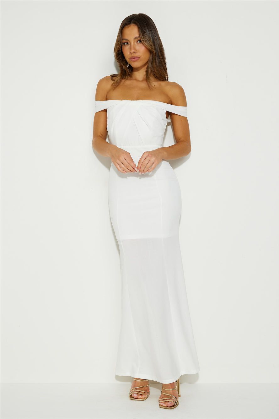 Love Is The Prize Maxi Dress White sold by Hello Molly product image thumbnail 2
