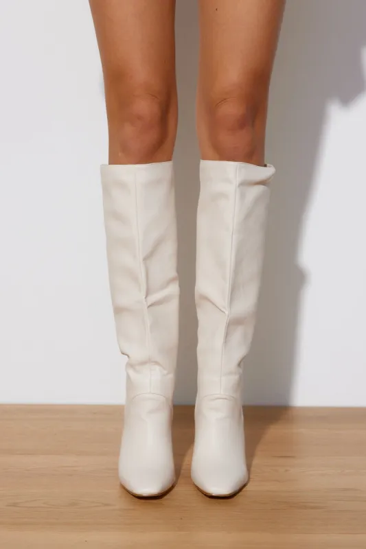 BILLINI Unessa Boots Ivory sold by Hello Molly