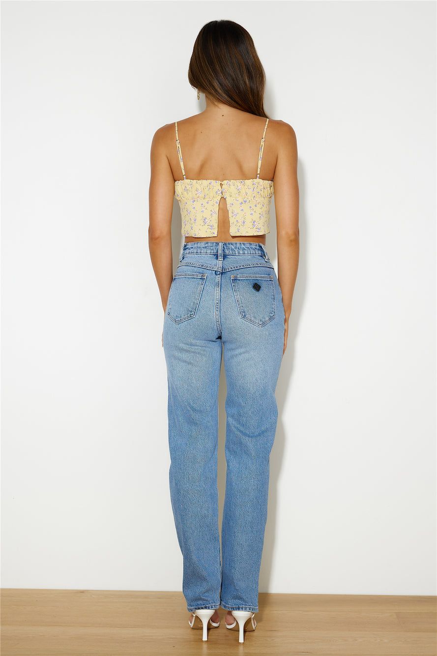 ABRAND A '94 High Straight Jeans Vintage Blue sold by Hello Molly product image thumbnail 5