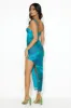 Seen On You Mesh Maxi Dress Blue sold by Hello Molly