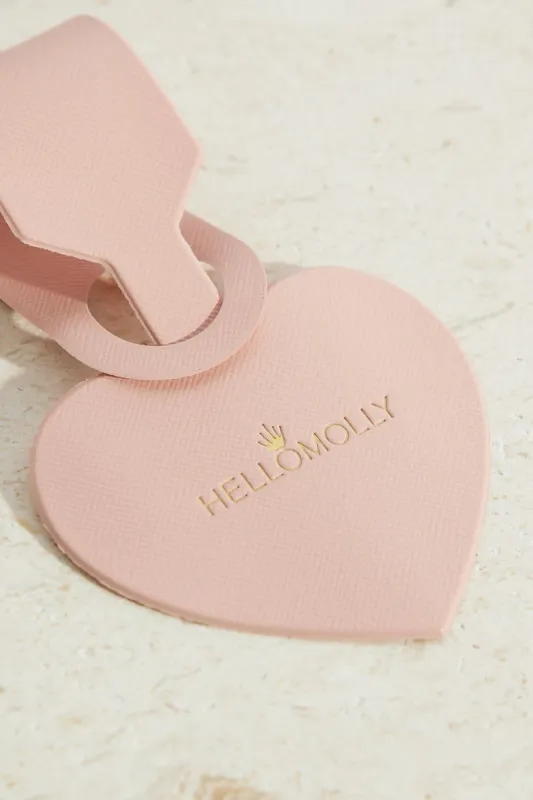 HELLO MOLLY 1st Class Luggage Tag Pink sold by Hello Molly