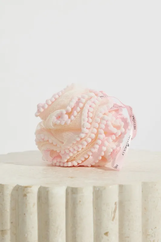 HELLO MOLLY So Fresh Shower Sponge Pink sold by Hello Molly