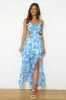 Ocean Girl Maxi Dress Blue sold by Hello Molly