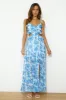 Ocean Girl Maxi Dress Blue sold by Hello Molly