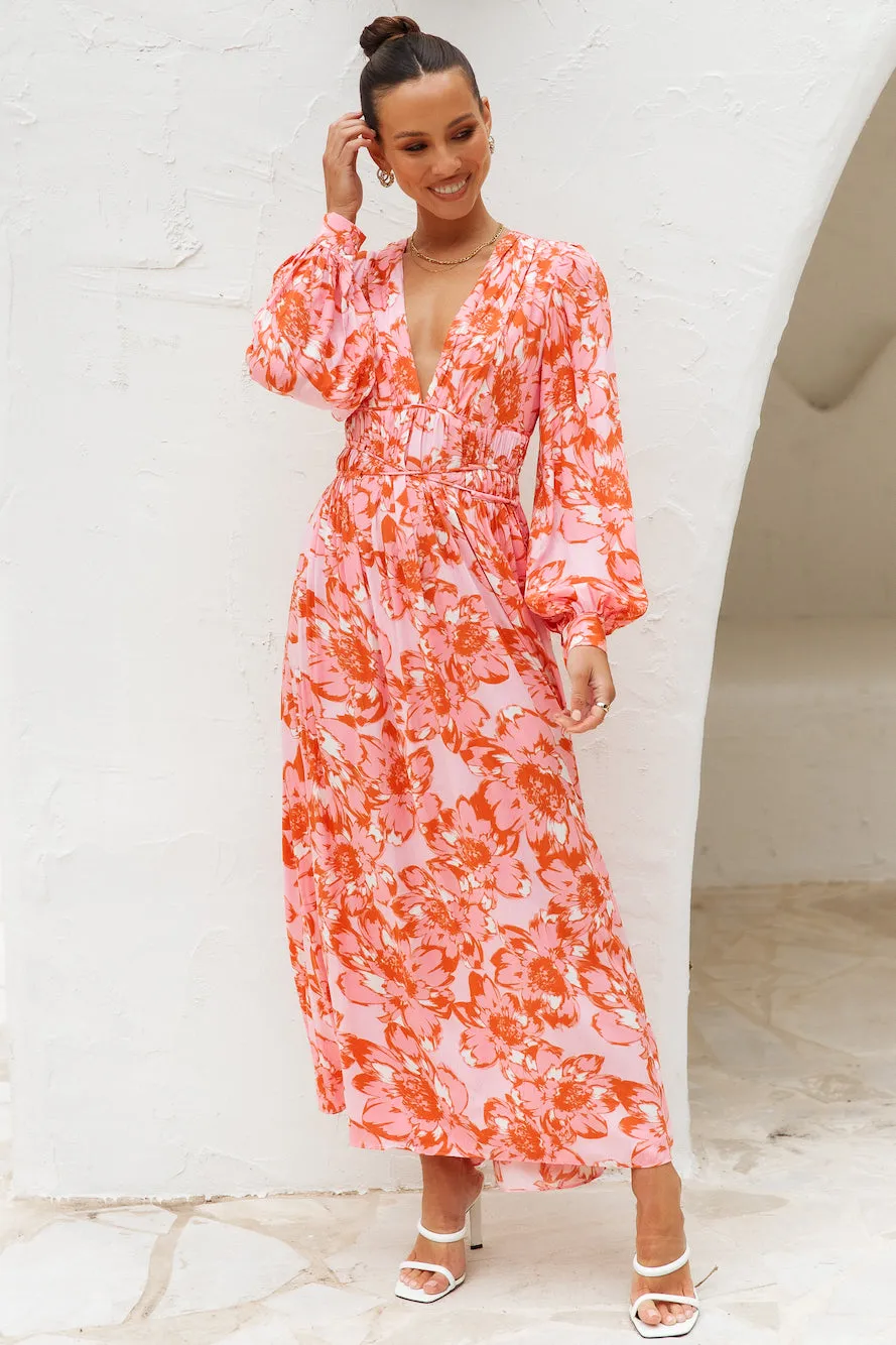 Florally World Midi Dress Floral sold by Hello Molly product image thumbnail 4