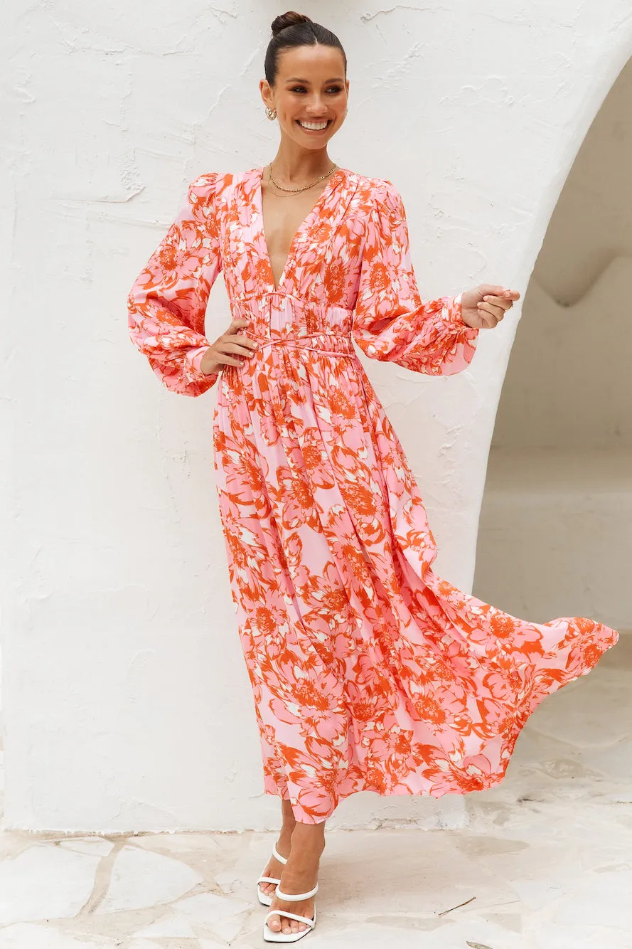 Florally World Midi Dress Floral sold by Hello Molly product image thumbnail 3