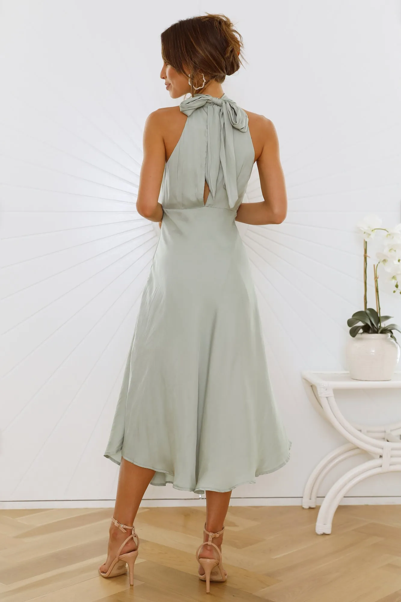 No Tears Here Maxi Dress Sage sold by Hello Molly product image thumbnail 5