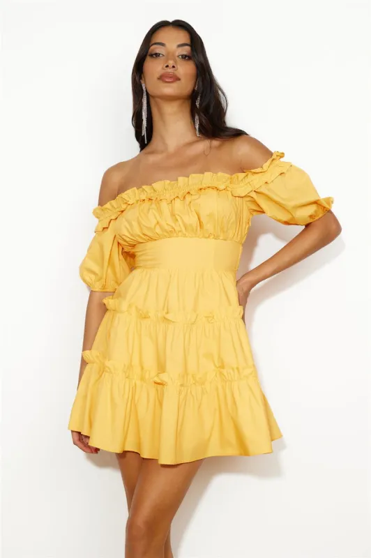 Pop The Question Mini Dress Mango sold by Hello Molly