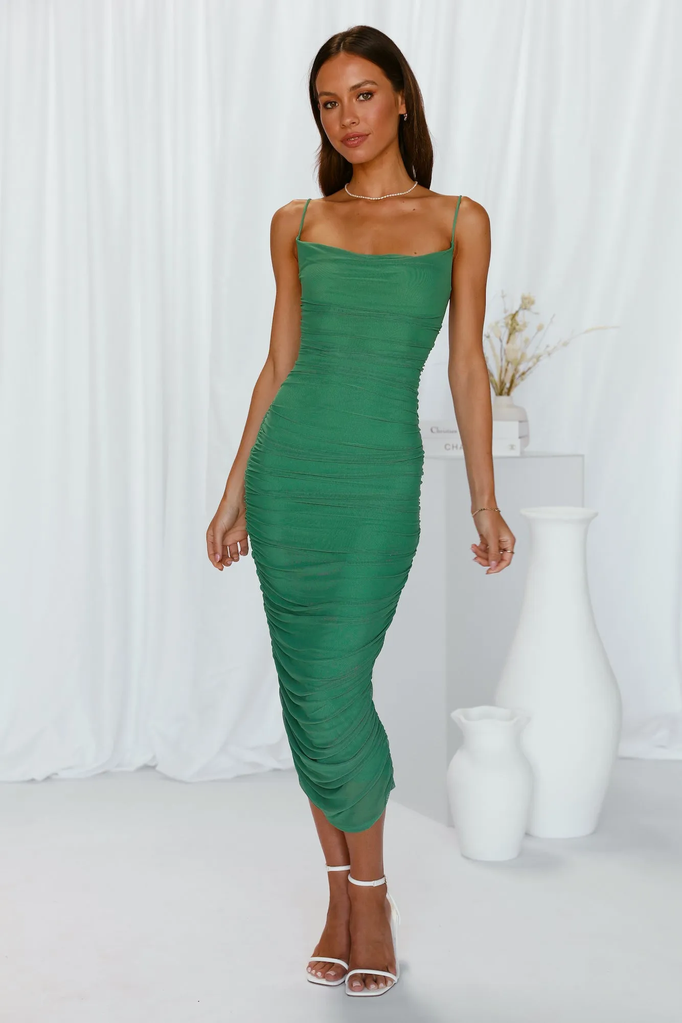 Forest Queen Midi Dress Green sold by Hello Molly product image thumbnail 2