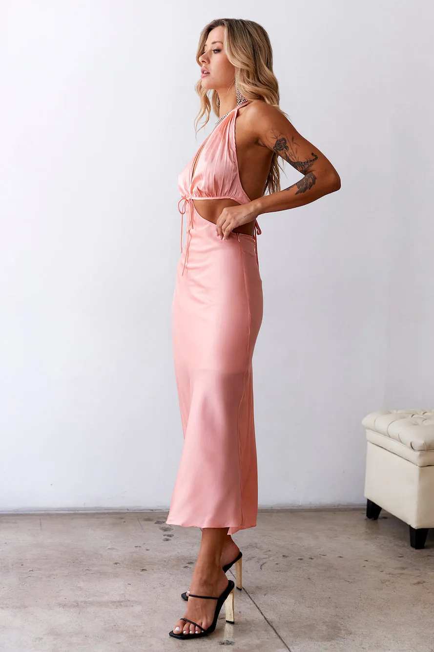 Moody Days Maxi Dress Coral sold by Hello Molly product image thumbnail 5