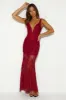 Choose Style Lace Maxi Dress Wine sold by Hello Molly