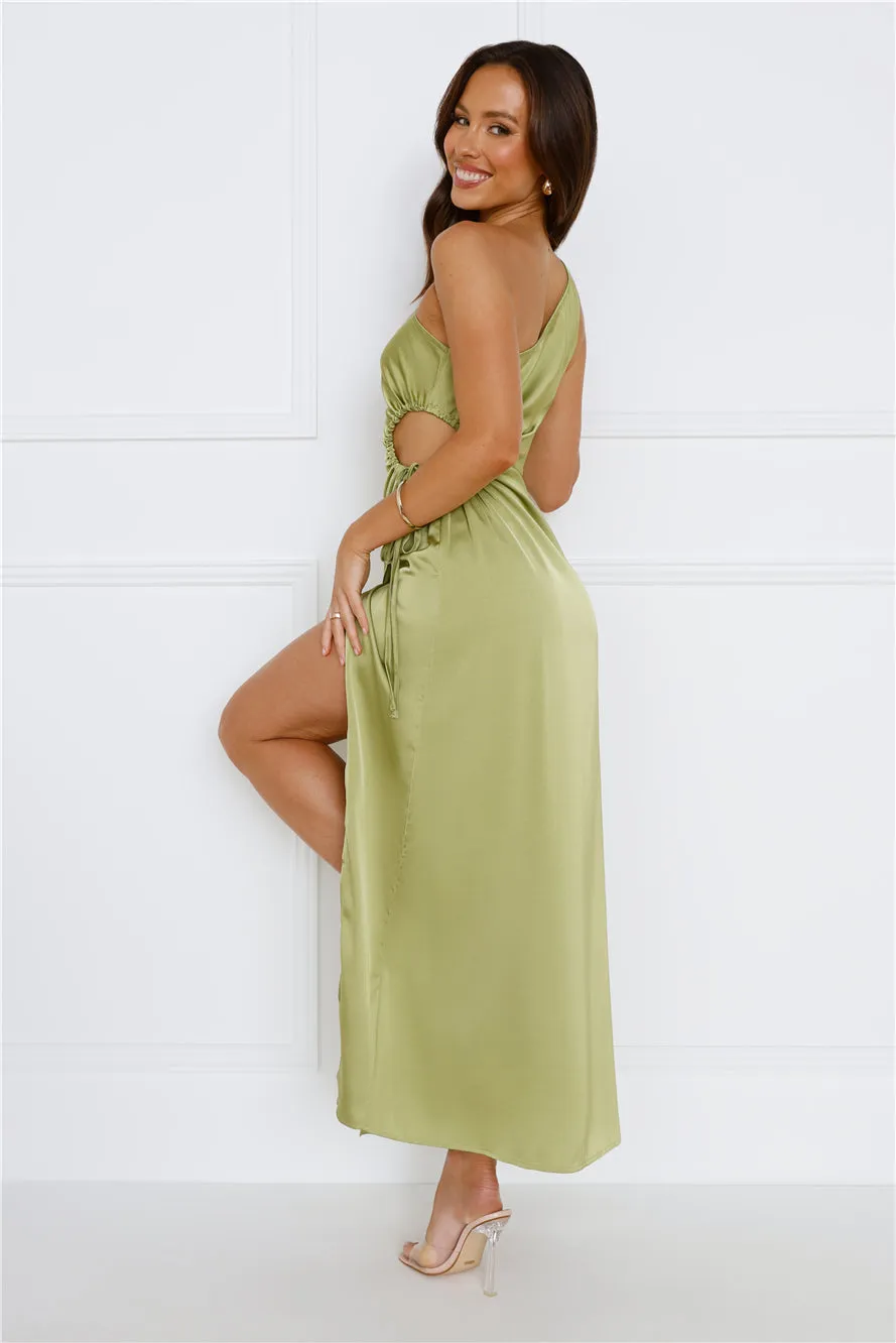 London Air Midi Dress Green sold by Hello Molly product image thumbnail 5