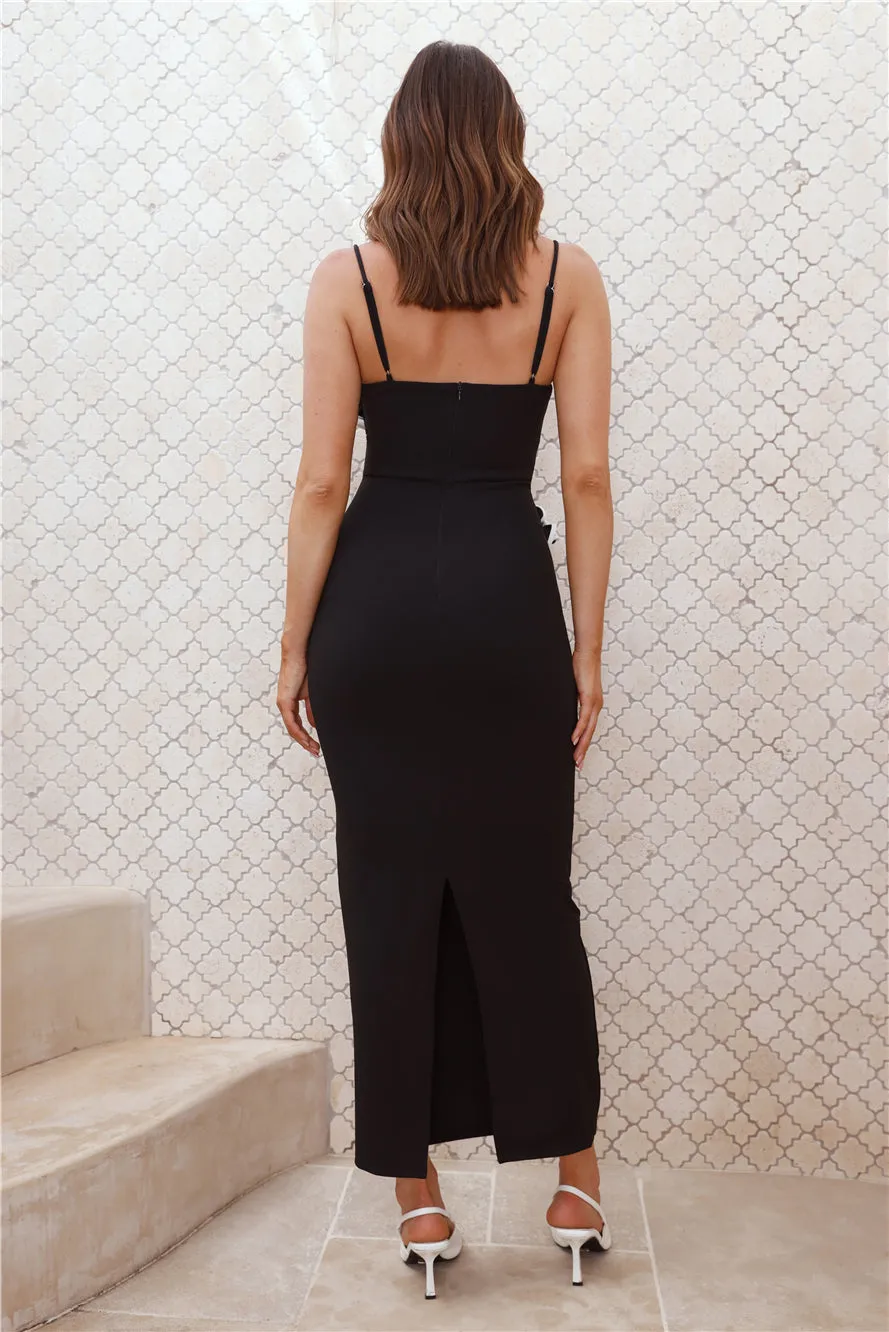 Caption This Maxi Dress Black sold by Hello Molly product image thumbnail 5