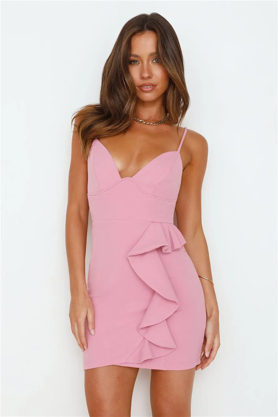 Sunshine Soirée Mini Dress Pink sold by Hello Molly product image thumbnail 2