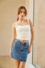 Tropical Splendor Linen Blend Top White sold by Hello Molly