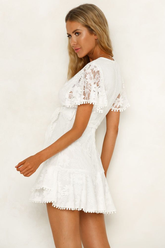 Darling Days Dress White sold by Hello Molly product image thumbnail 5