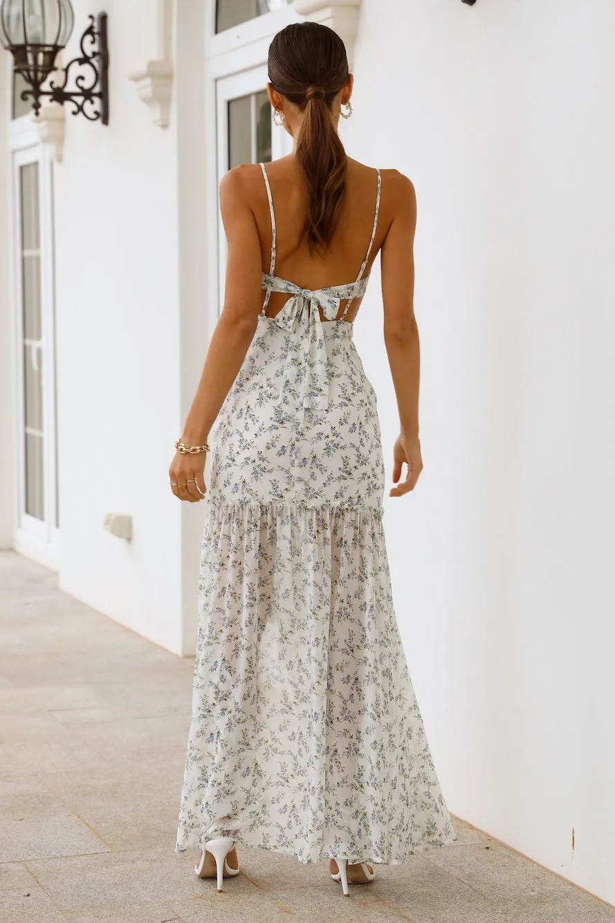 HELLO MOLLY Modern Ophelia Maxi Dress White sold by Hello Molly product image thumbnail 4
