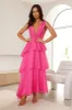 Fashion Zone Maxi Dress Hot Pink sold by Hello Molly