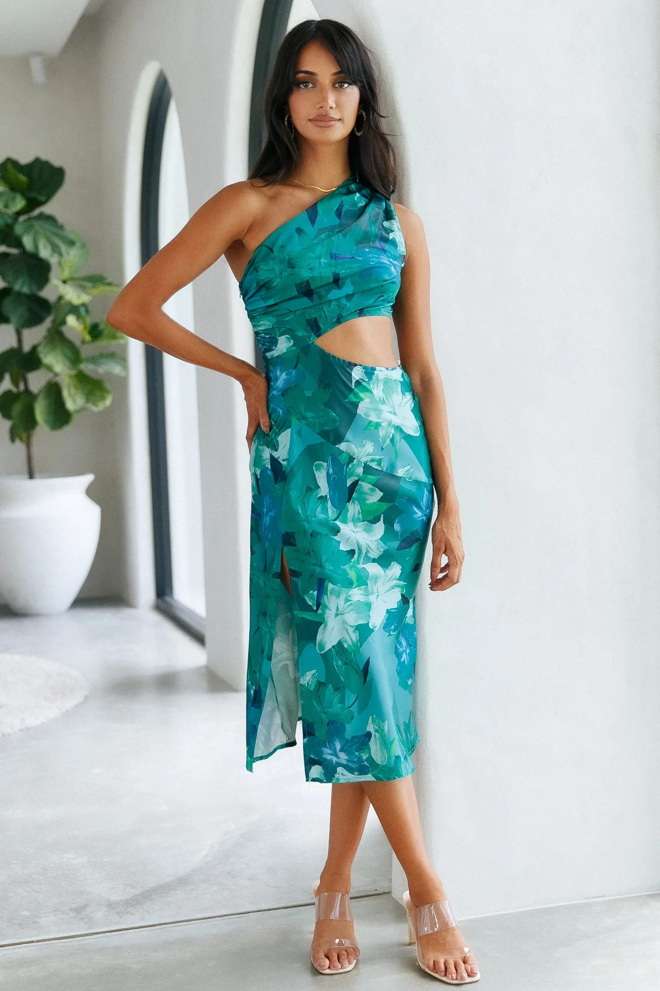 Headed Up Midi Dress Green sold by Hello Molly product image thumbnail 2