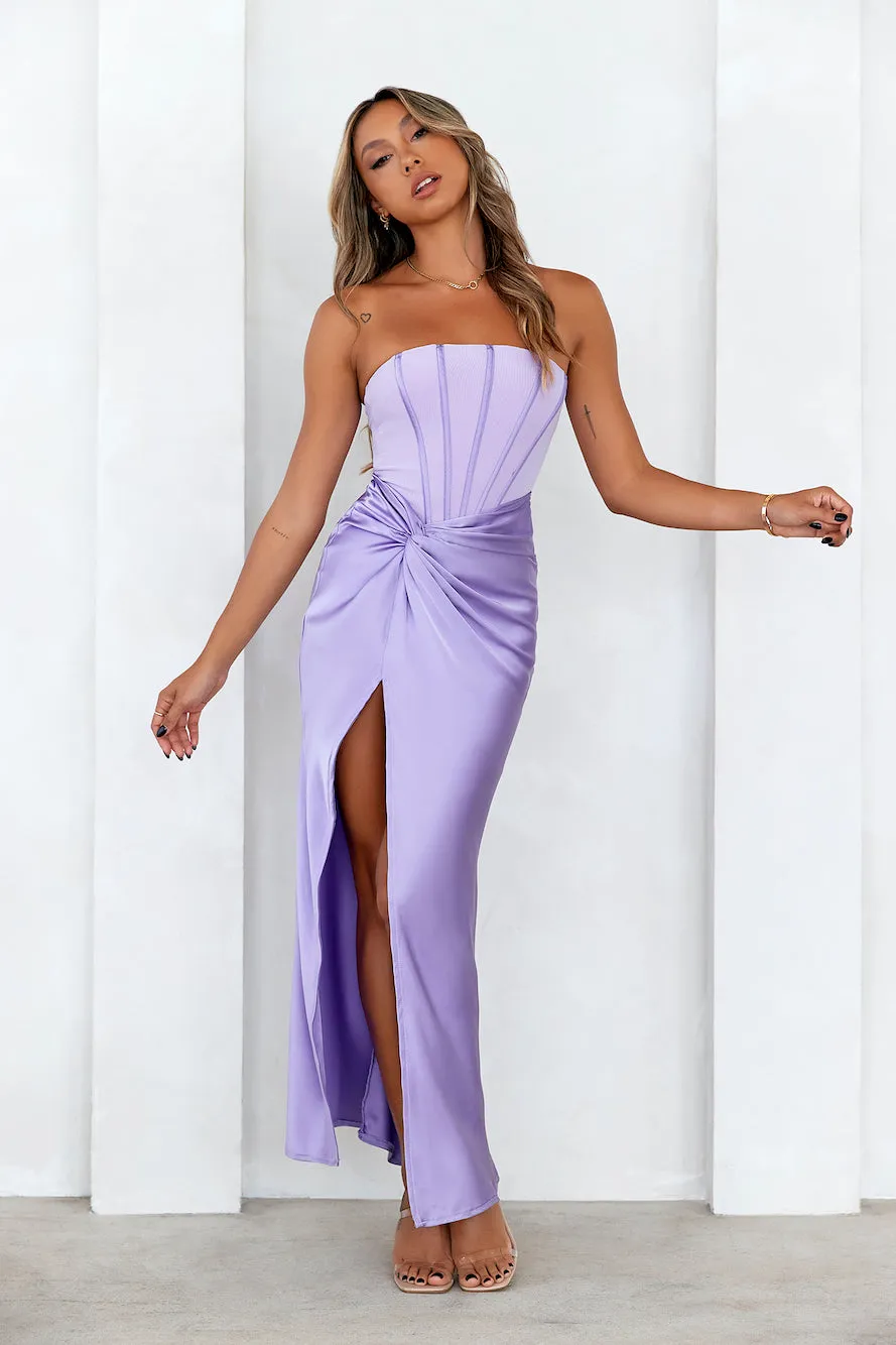 VIP Only Maxi Dress Purple sold by Hello Molly product image thumbnail 5