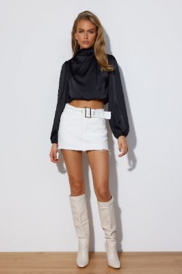 Ready To Work Top Black sold by Hello Molly