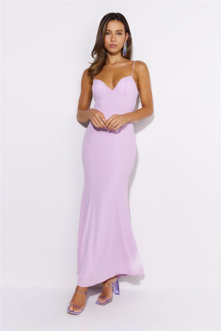 You're Invited Maxi Dress Lilac sold by Hello Molly product image thumbnail 3