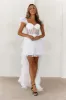 Swoon Worthy Tulle Maxi Dress Ivory sold by Hello Molly