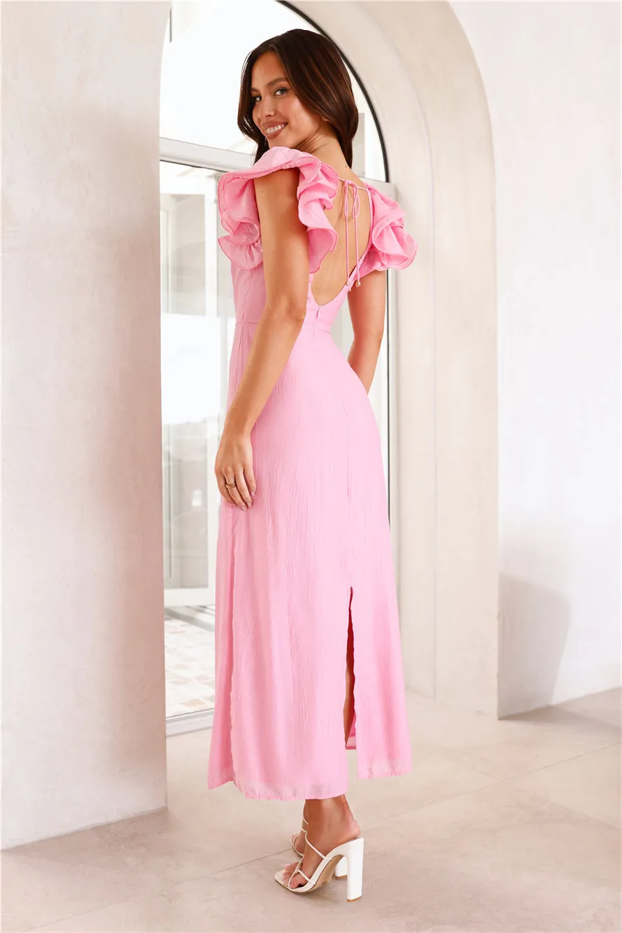 Provence De France Maxi Dress Pink sold by Hello Molly product image thumbnail 4